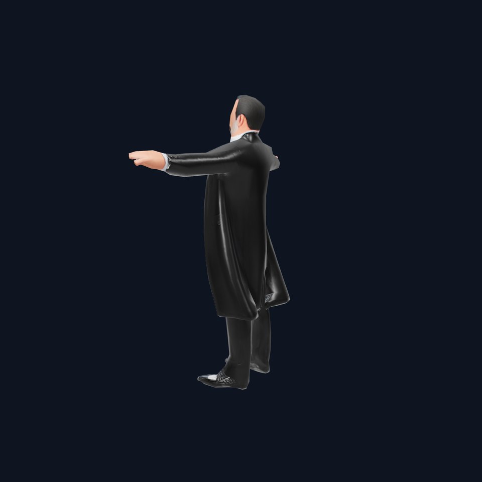 Elegant Tuxedo model pack